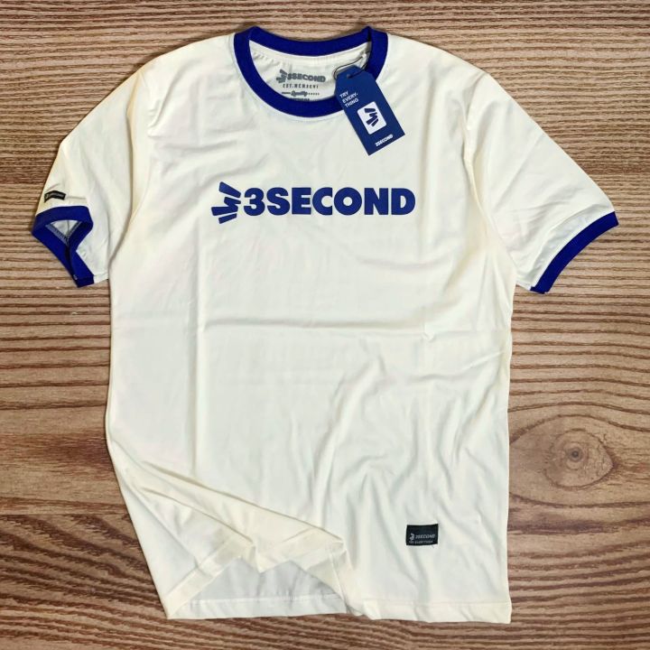 Kaos 3SECOND Pria T-shirt Distro 0332 Lengan Pendek