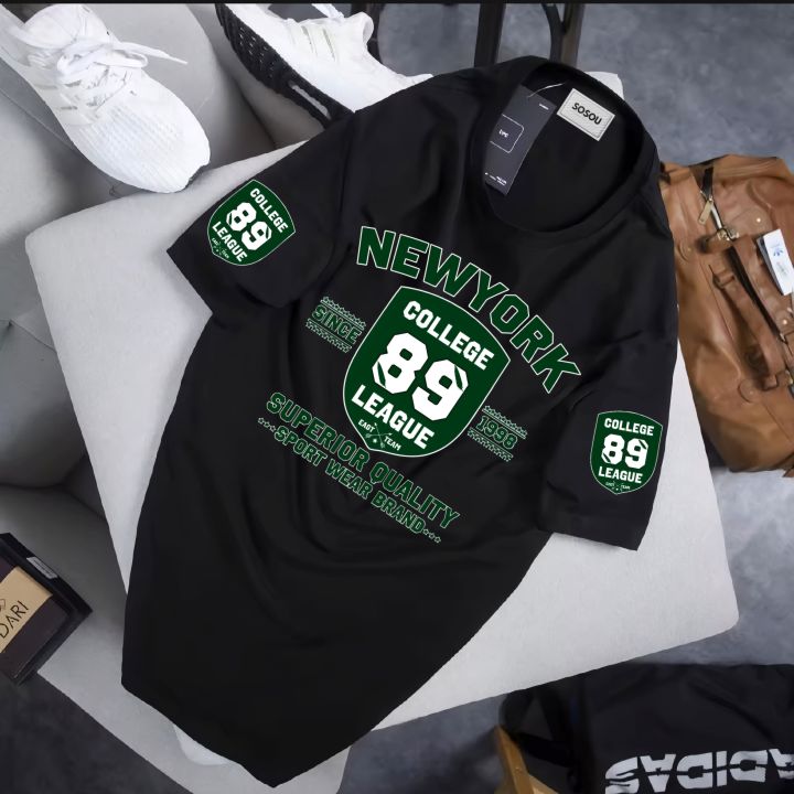  T-shirt Premium Lengan Pendek Kaos Distro Bahan Cotton