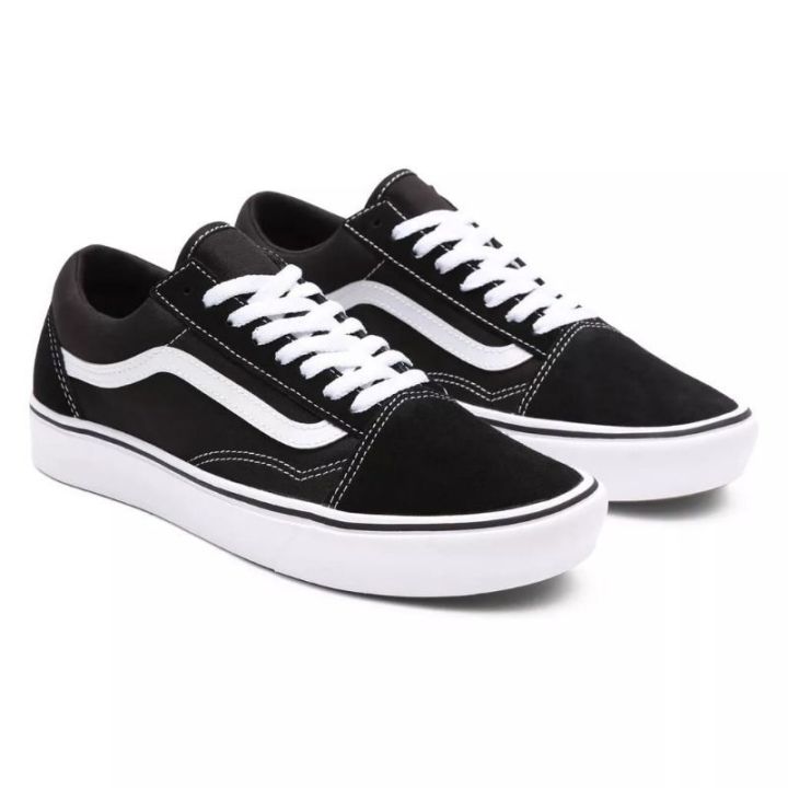 Sepatu Vans Old Skool Black Sneakers Pria & Wanita