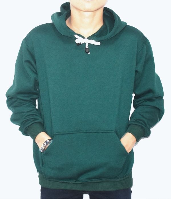 Hoodie Jumper Polos Taro Mauve Sweater Fleece Pria
